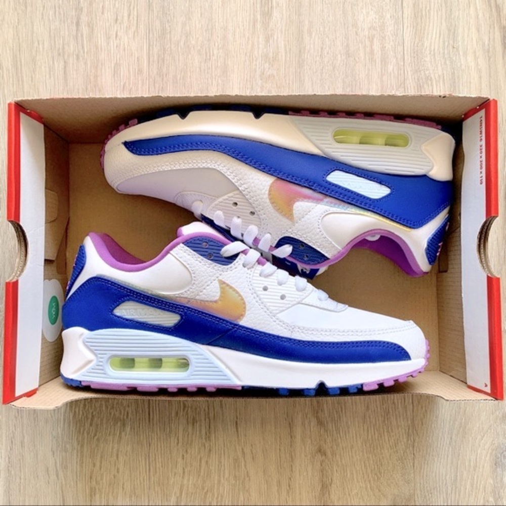 Nike Air Max 90 SE White/Multicolor Washed Coral